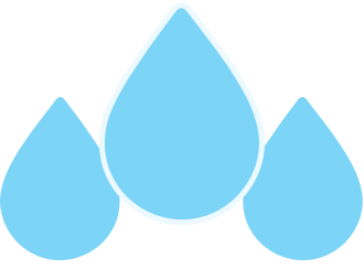 Pure Life water droplets - small